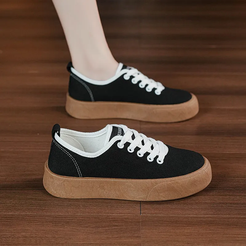 EASTERN CAMEL Breathable Low Top Canvas Shoes Women's-10