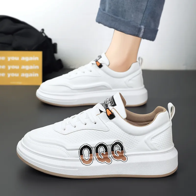 EASTERN CAMEL Breathable Height Increase Low Top Skateboard Shoes Men's-2
