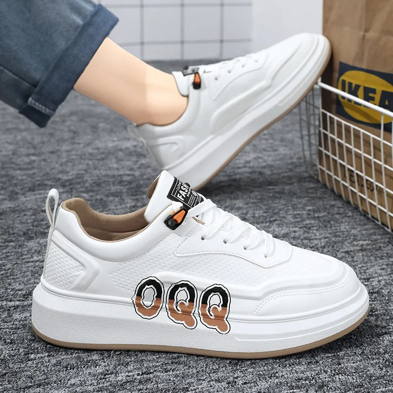 EASTERN CAMEL Breathable Height Increase Low Top Skateboard Shoes Men's-1