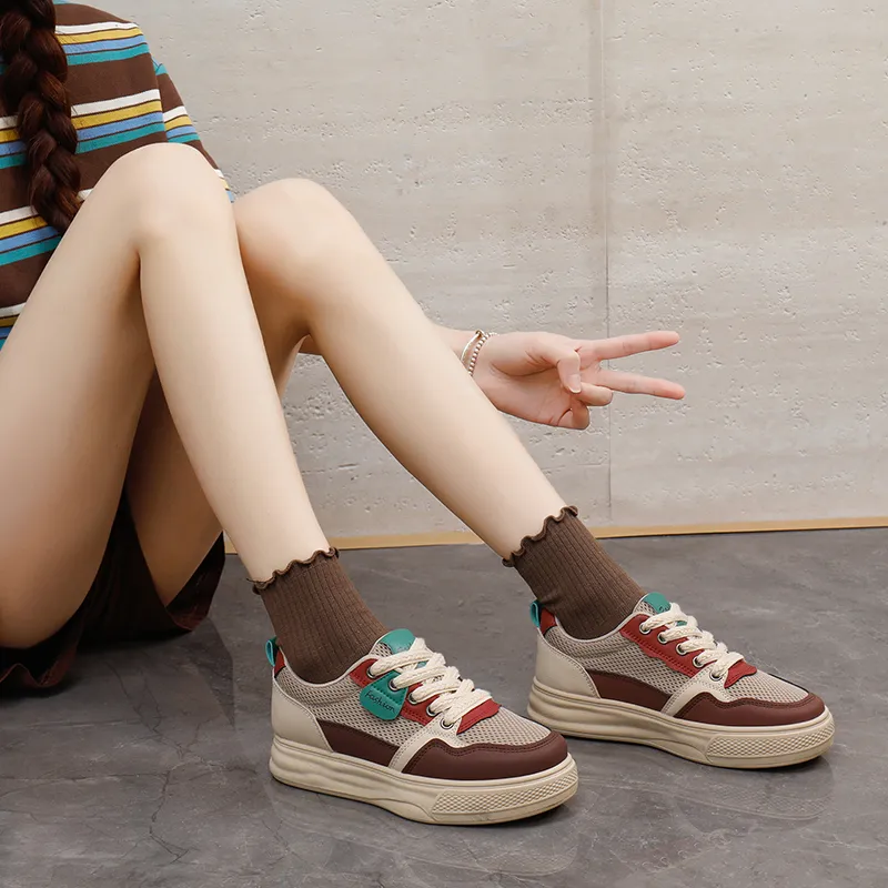 EASTERN CAMEL Skateboard Shoes Women's Low Top-8