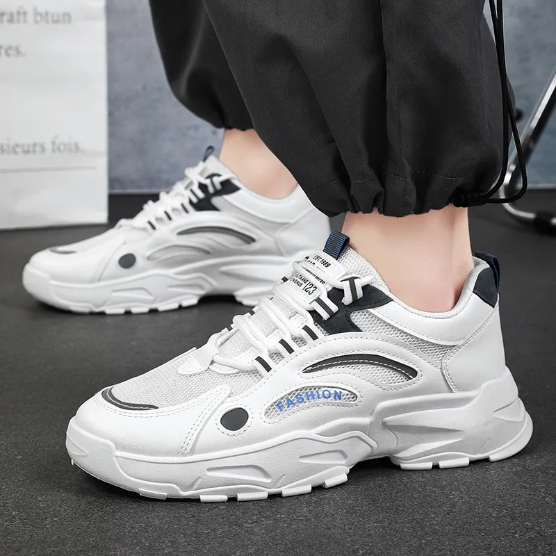 EASTERN CAMEL Waterproof Height Increase Low Top Life Casual Running Shoes, Athletic Shoes Men's-2