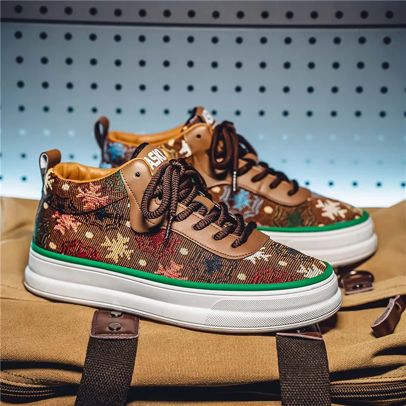 EASTERN CAMEL Coverage Slip Resistant And Abrasion Resistant Skateboard Shoes Men's-15