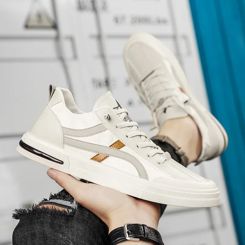 EASTERN CAMEL Abrasion Resistant Breathable Slip Resistant Low Top Skateboard Shoes Men's-4