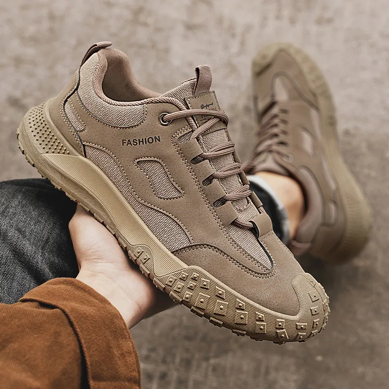 EASTERN CAMEL Anti Slip Wear Resistant Low Top Casual Shoes Men's-6