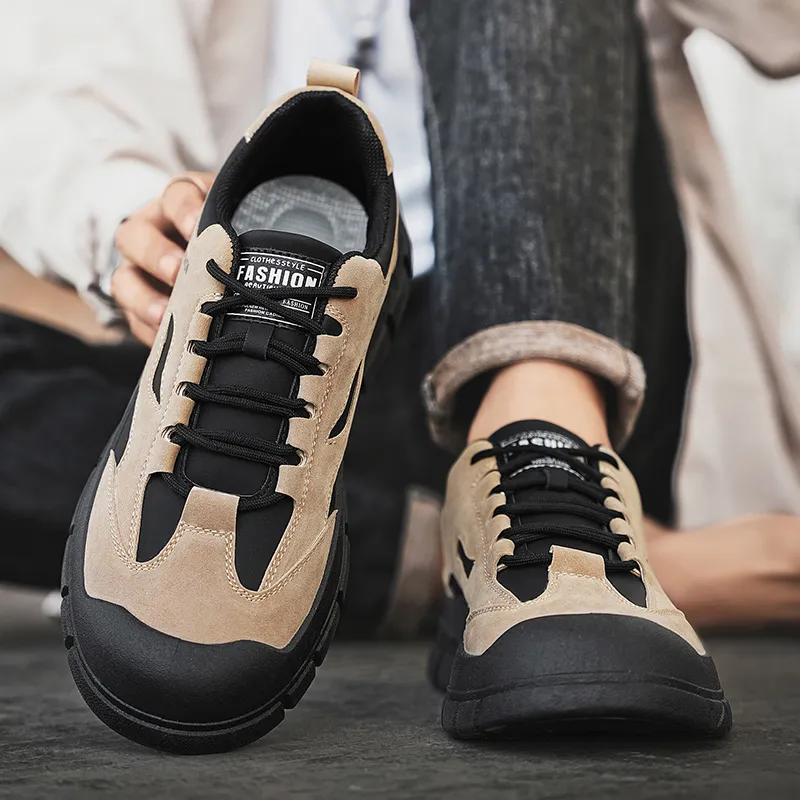 EASTERN CAMEL Coverage Thermal Slip Resistant Cushioning Abrasion Resistant Low Top Casual Shoes Men's-4