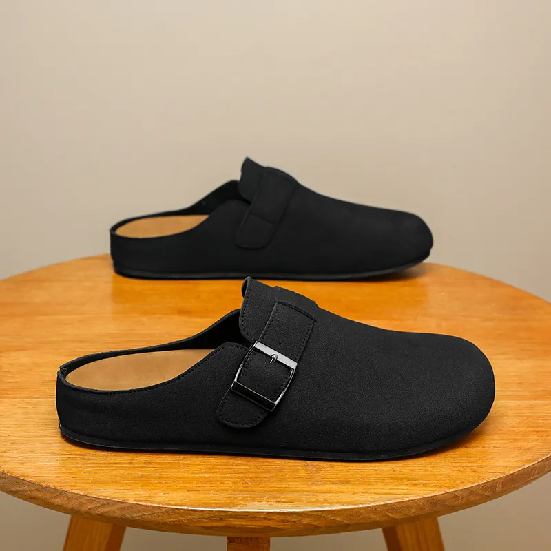 EASTERN CAMEL Closed Toe Slippers Men's-1