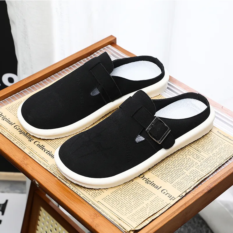 EASTERN CAMEL Slip Resistant Closed Toe Slippers Men's-9