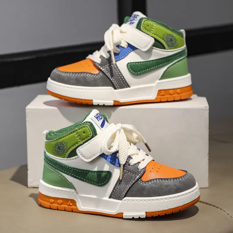 Izumi Chiryū High Top Kids Lifestyle Shoes Kids'-3