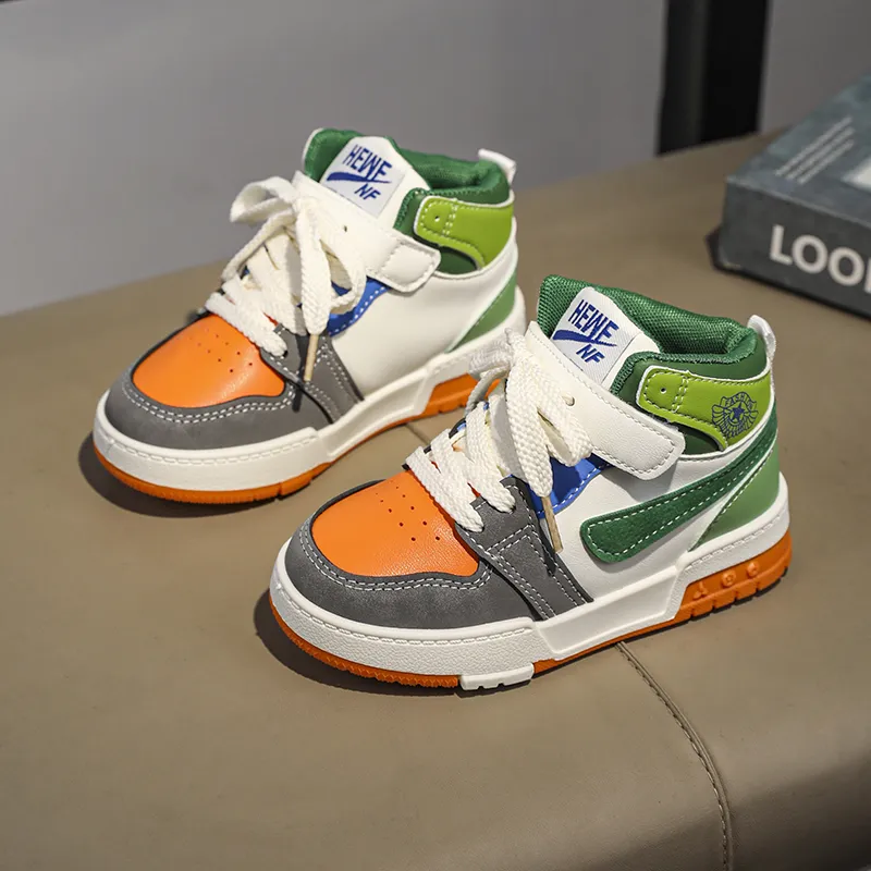 Izumi Chiryū High Top Kids Lifestyle Shoes Kids'-4