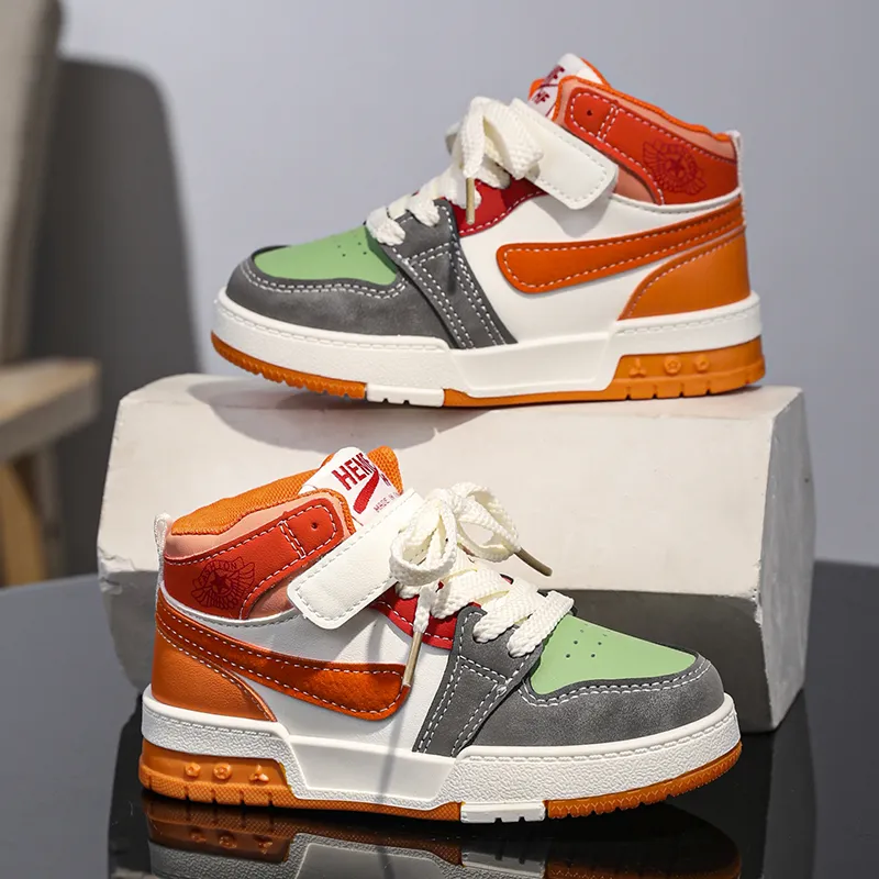 Izumi Chiryū High Top Kids Lifestyle Shoes Kids'-8