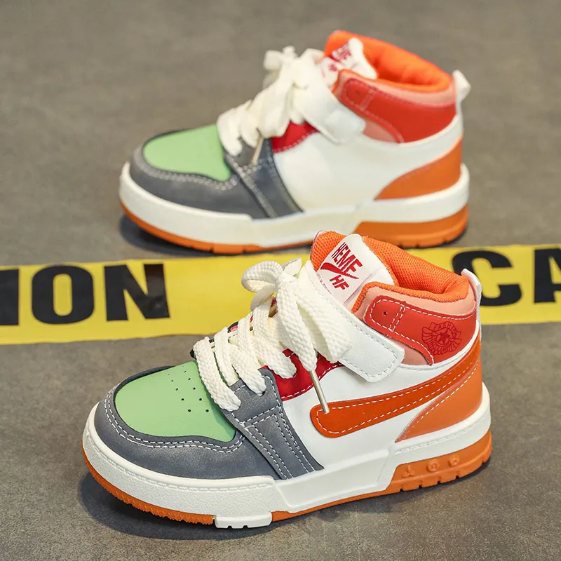 Izumi Chiryū High Top Kids Lifestyle Shoes Kids'-7