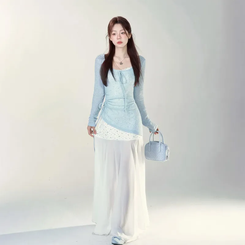 COVER TIME Two Piece Skirt Sets Women's-1