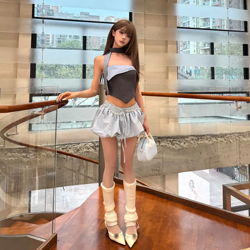 COVER TIME Two Piece Skirt Sets Women's-5
