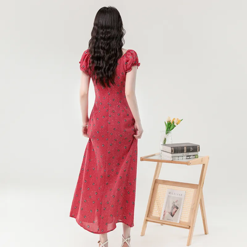 COVER TIME Short Sleeved Dress Women's-5