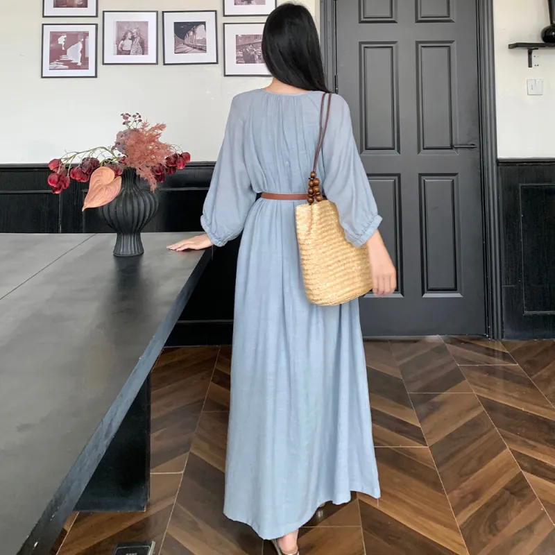COVER TIME Long Sleeved Dress Women's-3