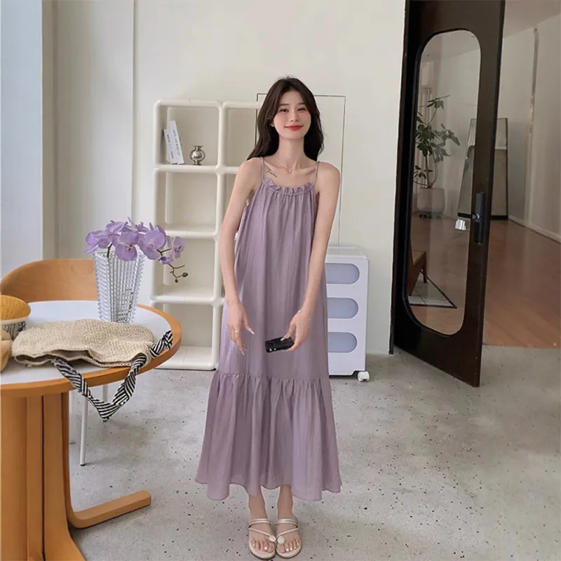 COVER TIME Slip Dresses Women's-5