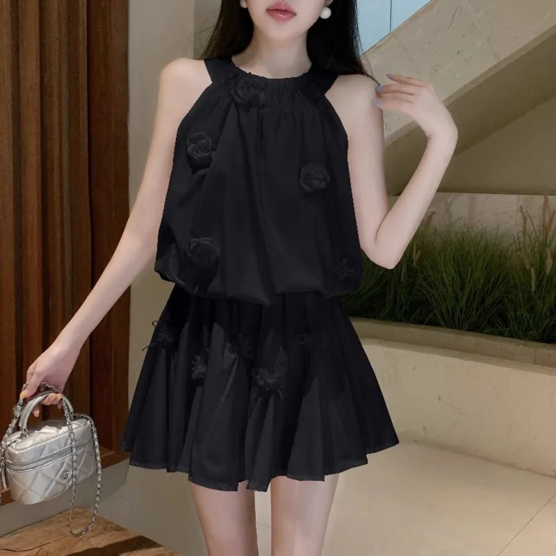 COVER TIME Two Piece Skirt Sets Women's-8