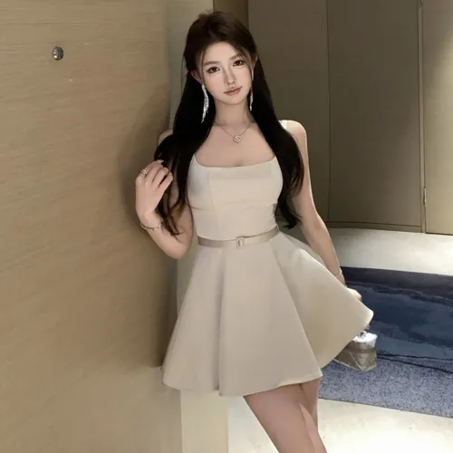 COVER TIME Slip Dresses Women's