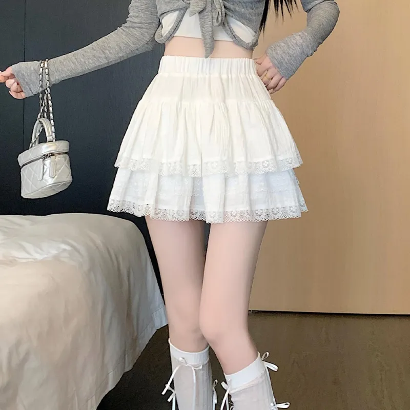 COVER TIME Casual Short Skirts Women's-1