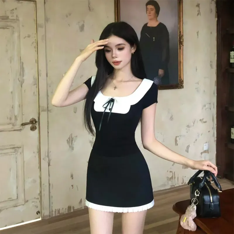 COVER TIME Two Piece Skirt Sets Women's-4