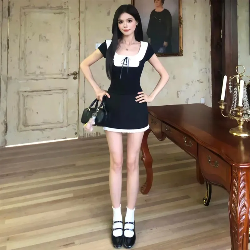 COVER TIME Two Piece Skirt Sets Women's-3