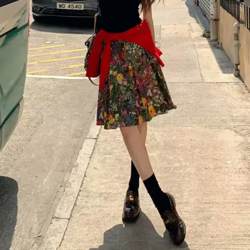 COVER TIME Casual Short Skirts Women's-2