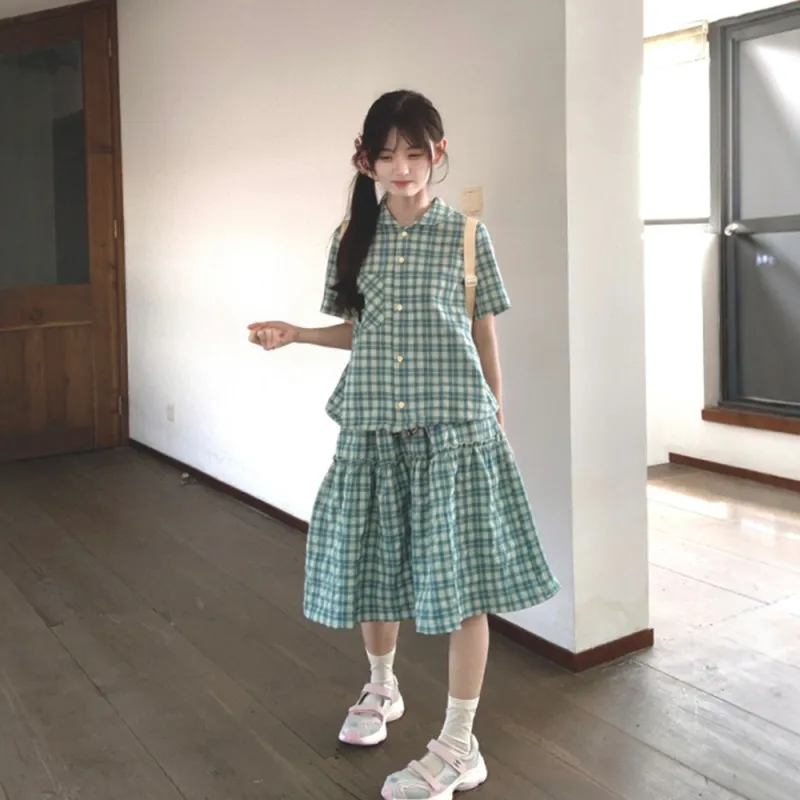 COVER TIME Two Piece Skirt Sets Women's-1