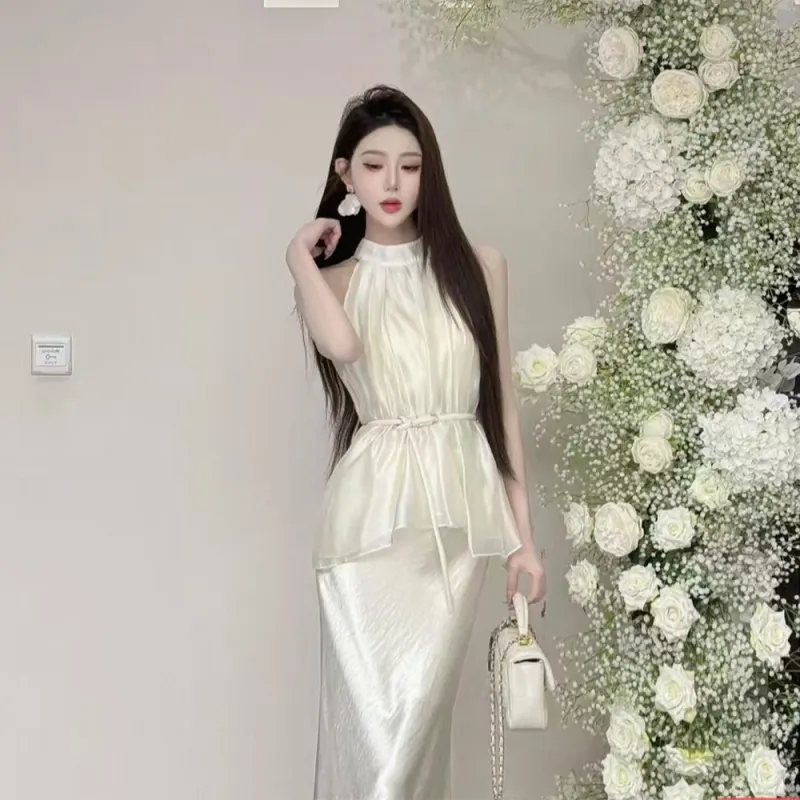 COVER TIME Two Piece Skirt Sets Women's-6