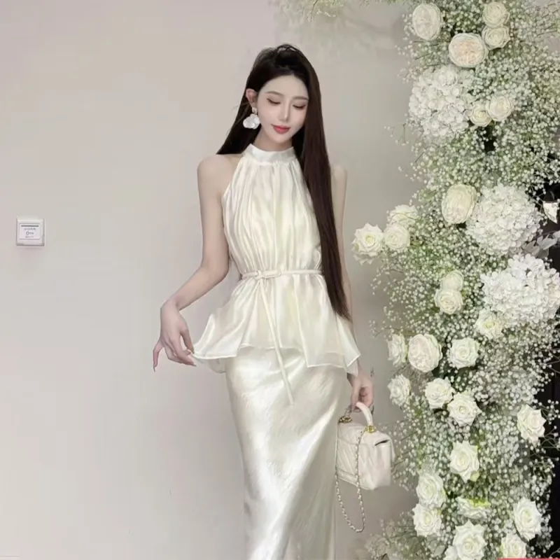 COVER TIME Two Piece Skirt Sets Women's-5