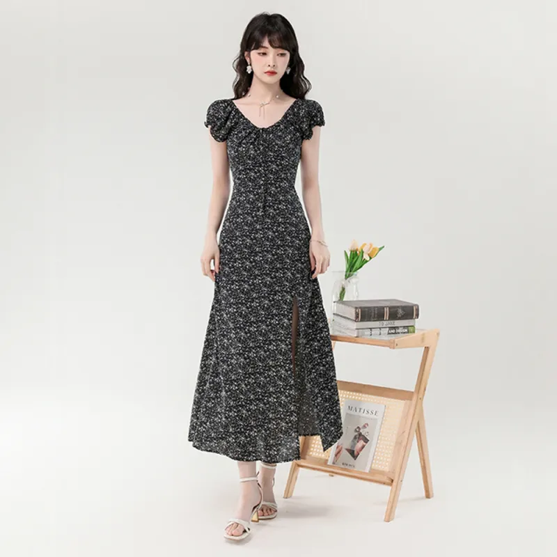 COVER TIME Short Sleeved Dress Women's-10