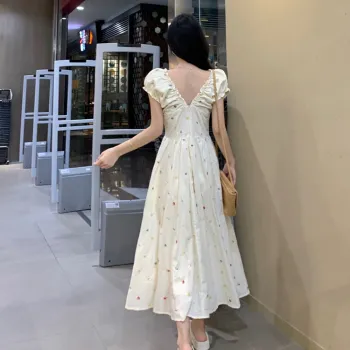 COVER TIME Short Sleeved Dress Women's