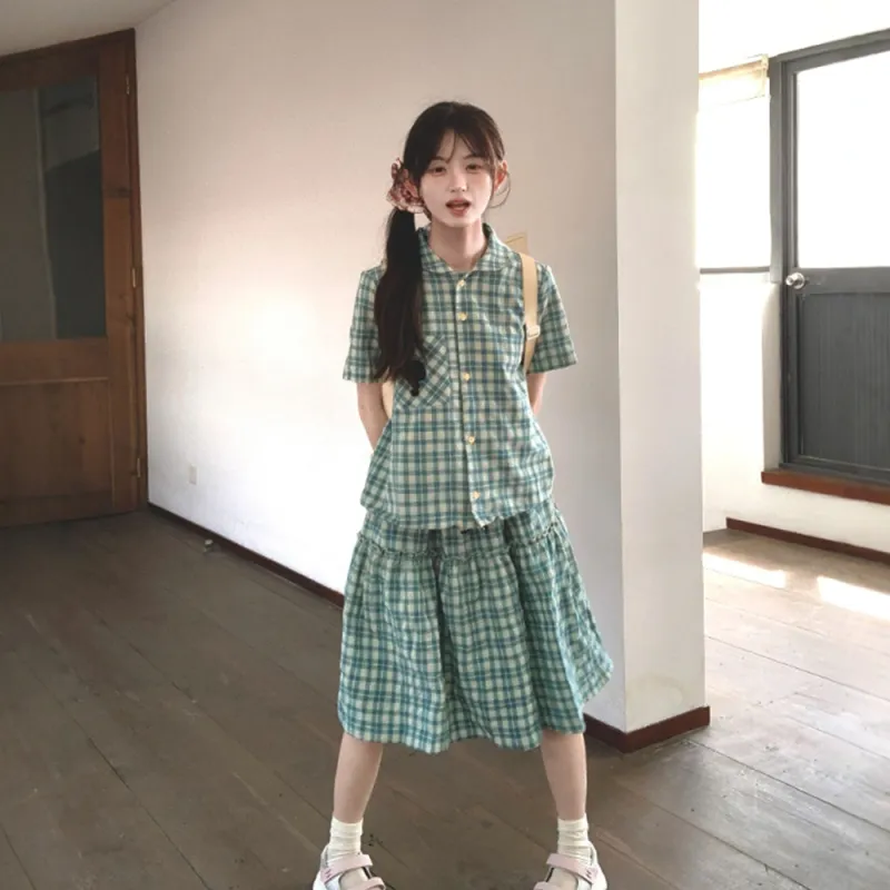 COVER TIME Two Piece Skirt Sets Women's-3