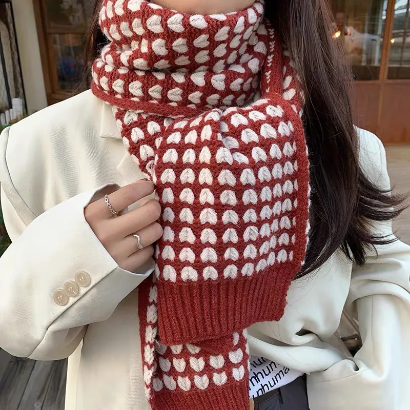 Narandu Faux Cashmere Scarves Unisex-3