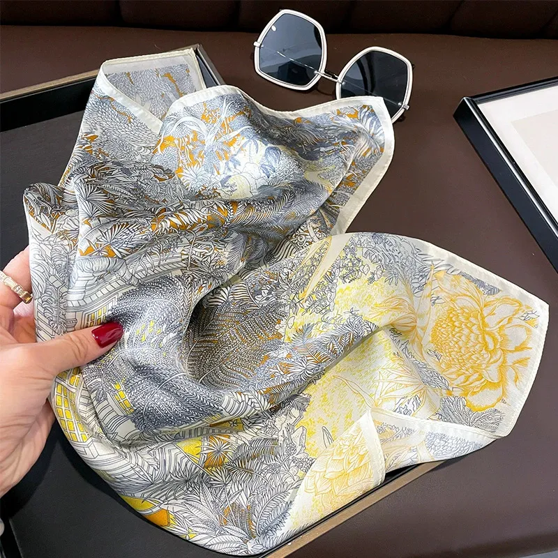 Narandu Mulberry Silk Scarves Women's-2