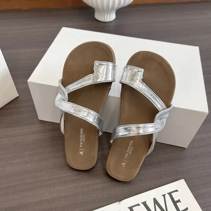 FANNAISHI Slip Resistant Abrasion Resistant Slide Slippers Women's-10