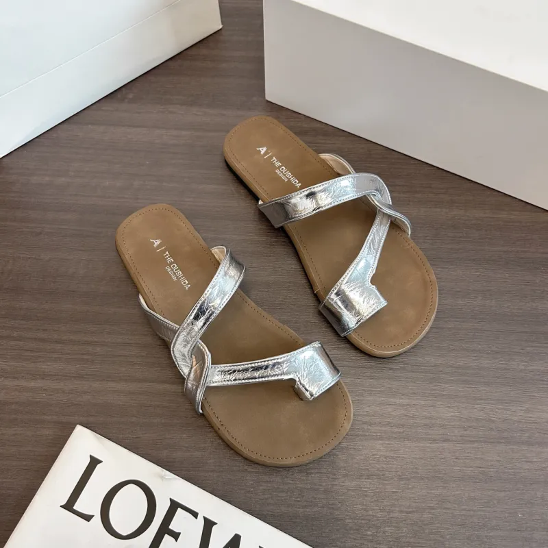 FANNAISHI Slip Resistant Abrasion Resistant Slide Slippers Women's-11