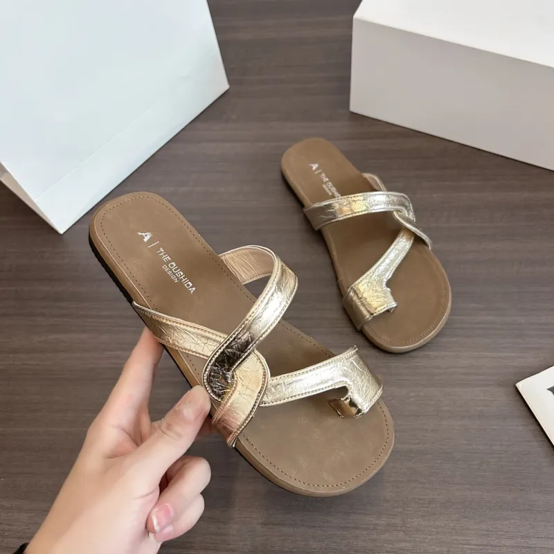 FANNAISHI Slip Resistant Abrasion Resistant Slide Slippers Women's-7