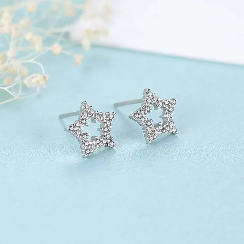 INSIDEOUT S925 Silver Stud Earrings Women's-1