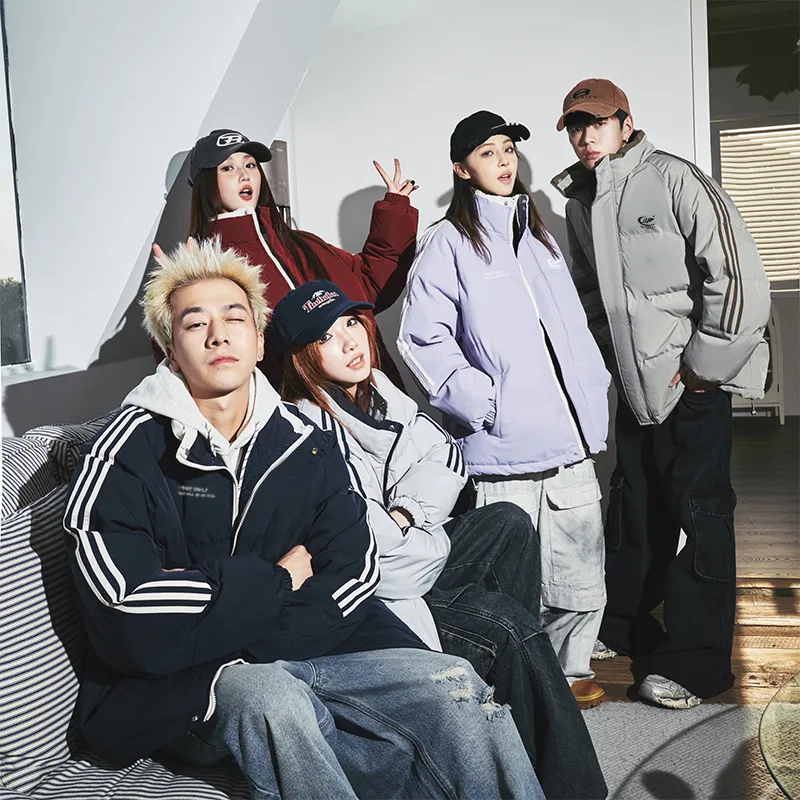 BAGE Puffer Jackets Unisex-4