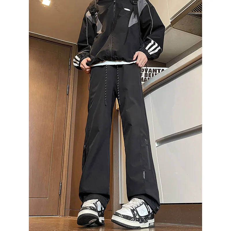 BAGE Casual Pants Unisex-5