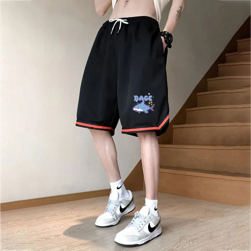 BAGE Casual Shorts Unisex-14