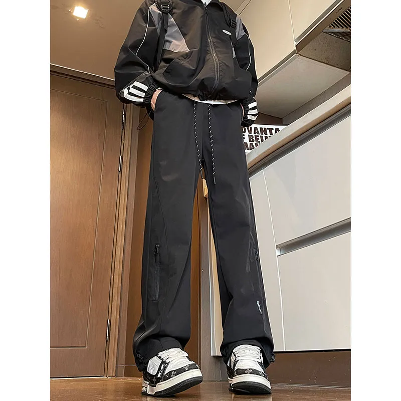 BAGE Casual Pants Unisex-4