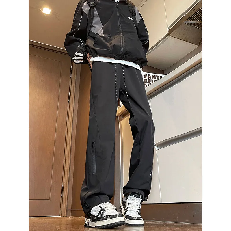 BAGE Casual Pants Unisex-7