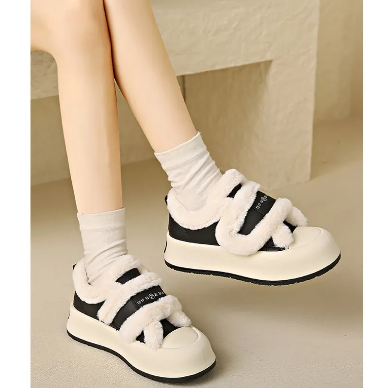 Thermal Slip Resistant Low Top Trendy Casual Skateboard Shoes & Unlined Shoes Selection Women's-14