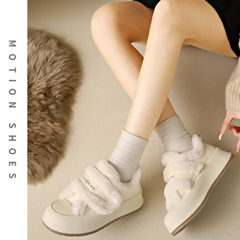 Thermal Slip Resistant Low Top Trendy Casual Skateboard Shoes & Unlined Shoes Selection Women's-4