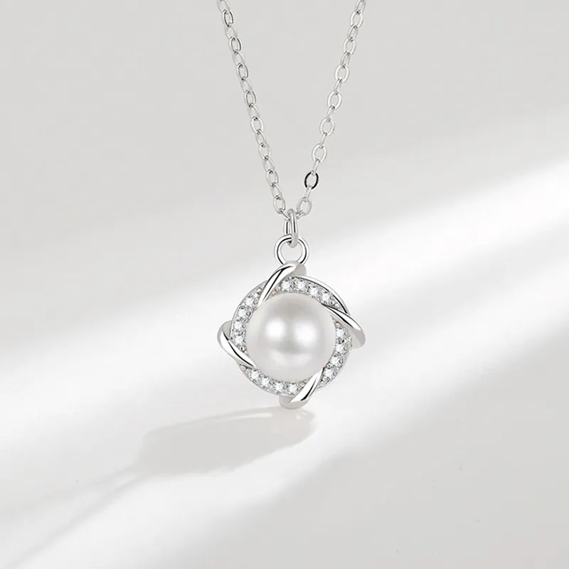 Brilliant Heart S925 Necklaces Women's-2