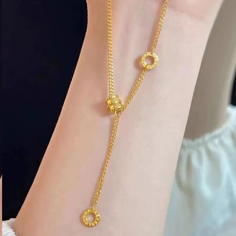 Brilliant Heart Alloy Necklaces Women's-5