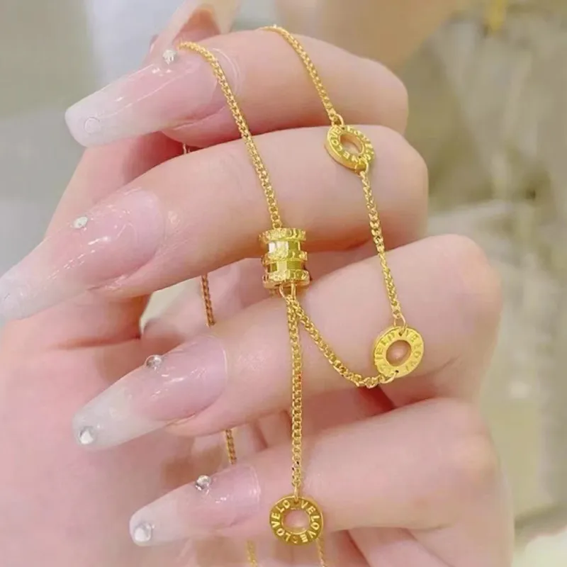 Brilliant Heart Alloy Necklaces Women's-4
