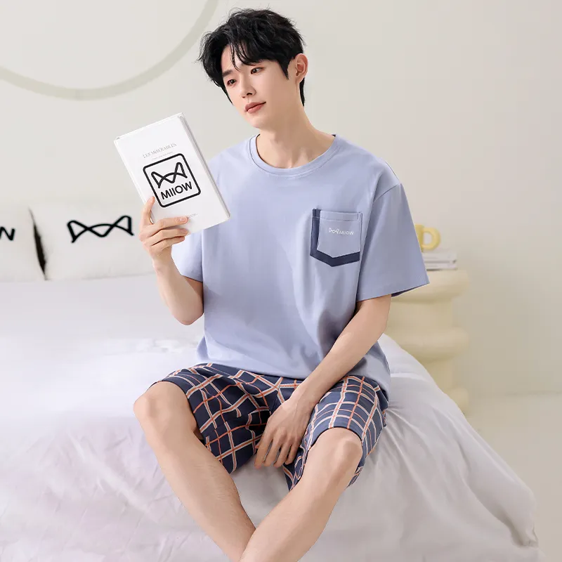 MIIOW Men Pajama Sets-4