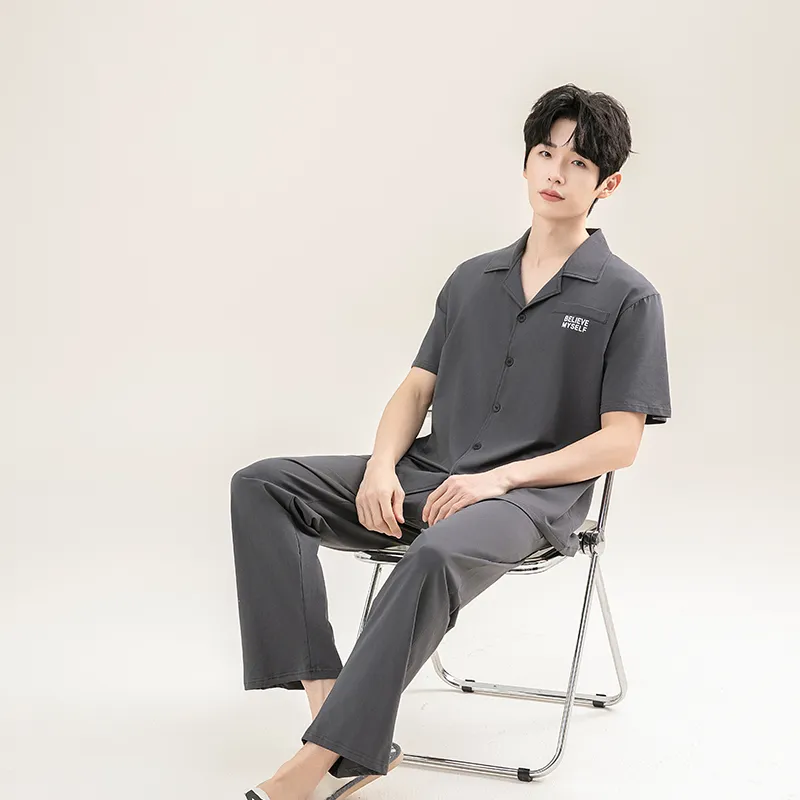 MIIOW Pajama Set Men's Image Color-3